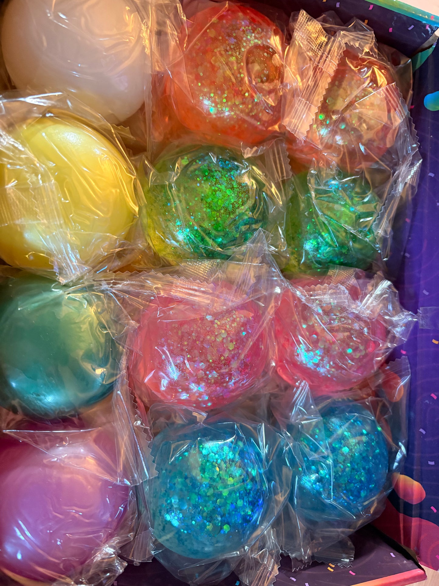 Sugar maltose stress balls, great for those with anxiety or just for fun