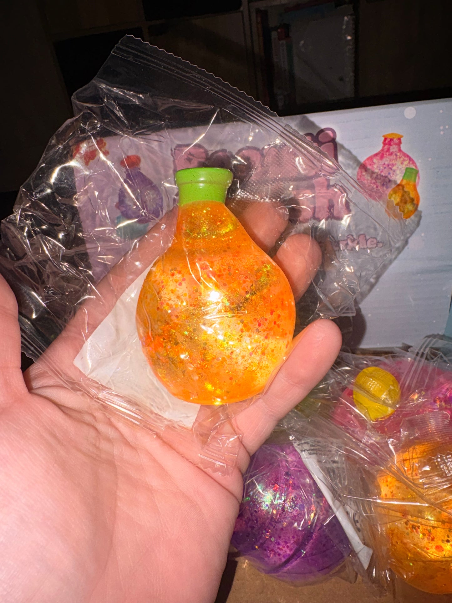 Squishy sugar maltose perfume bottle