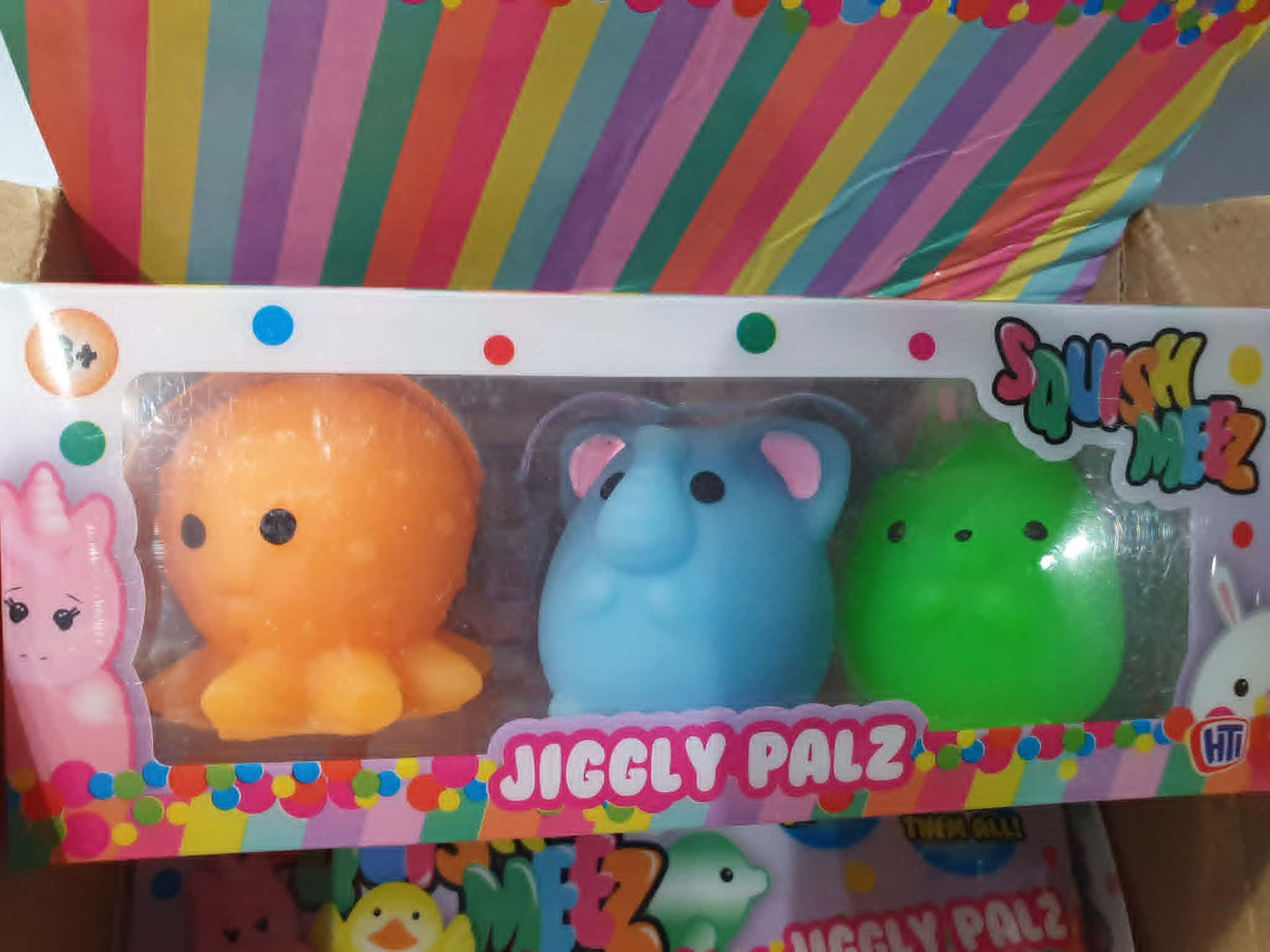 Squishy Jiggly Pals set of 3
