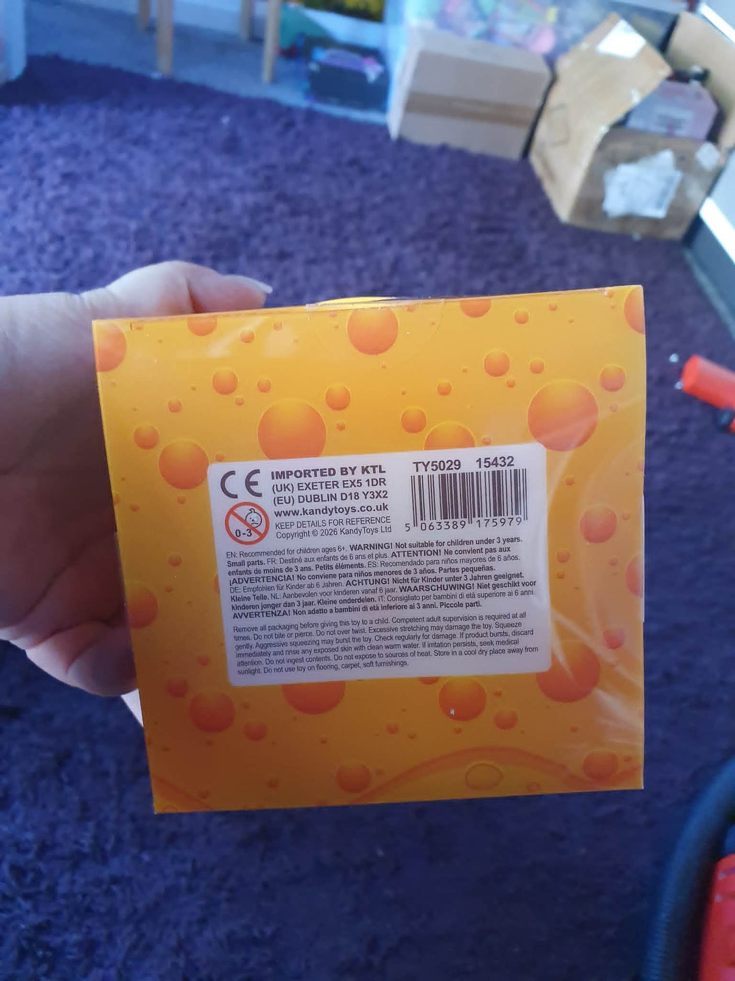 Viral KTL dough filled giant cheese, toy