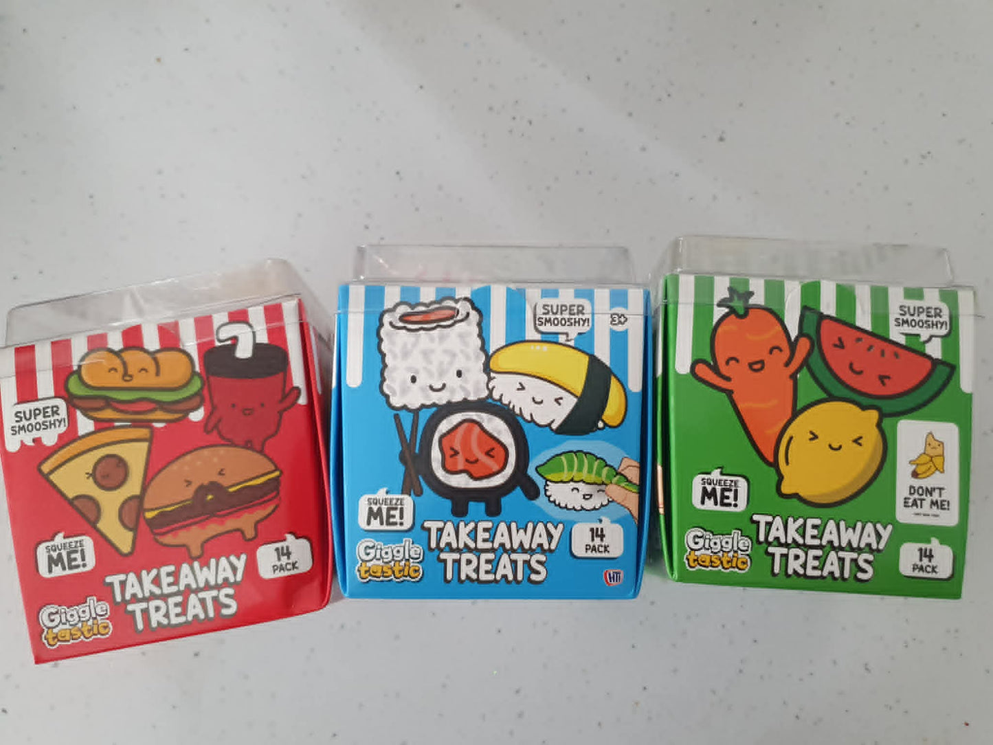 Take-Away box of squishies