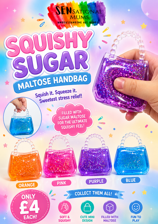 Mini sugar maltose squishy handbags