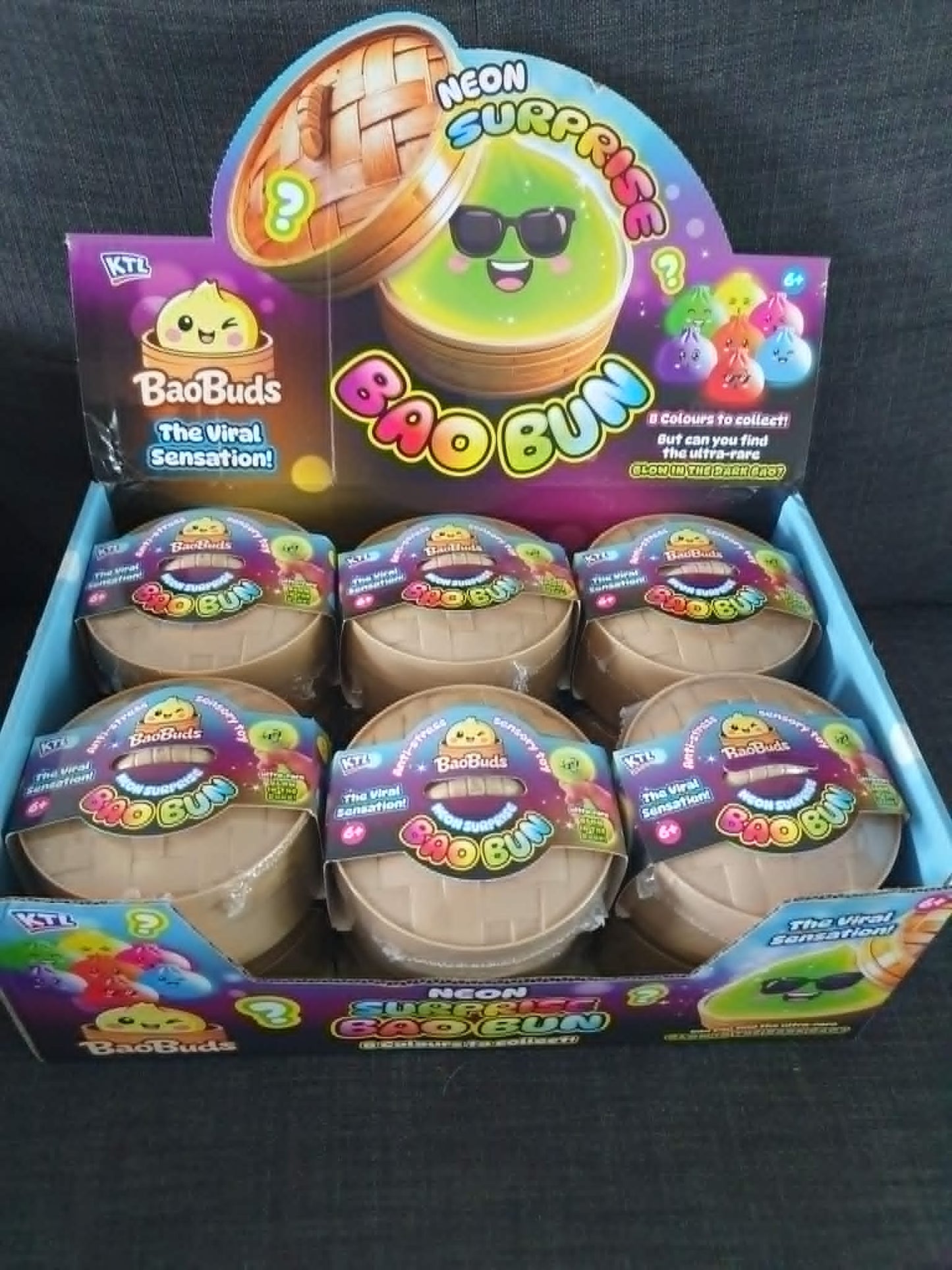 Neon KTL squishy Dumplings