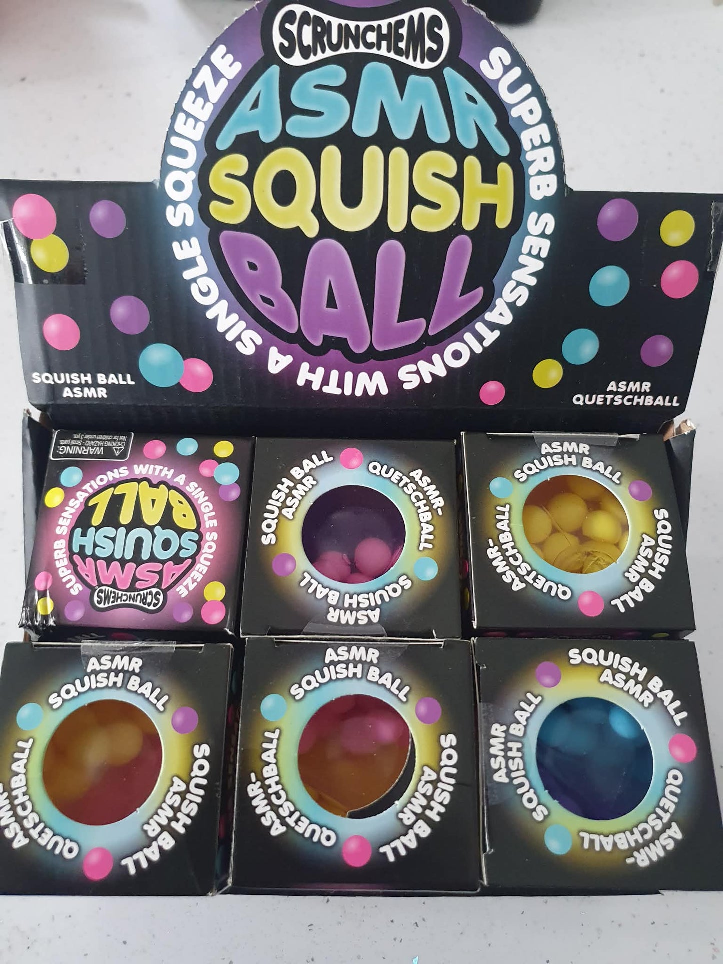 ASMR crunch ball