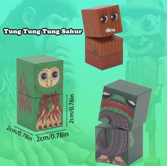 Brainrot magnetic character blocks 38pcs