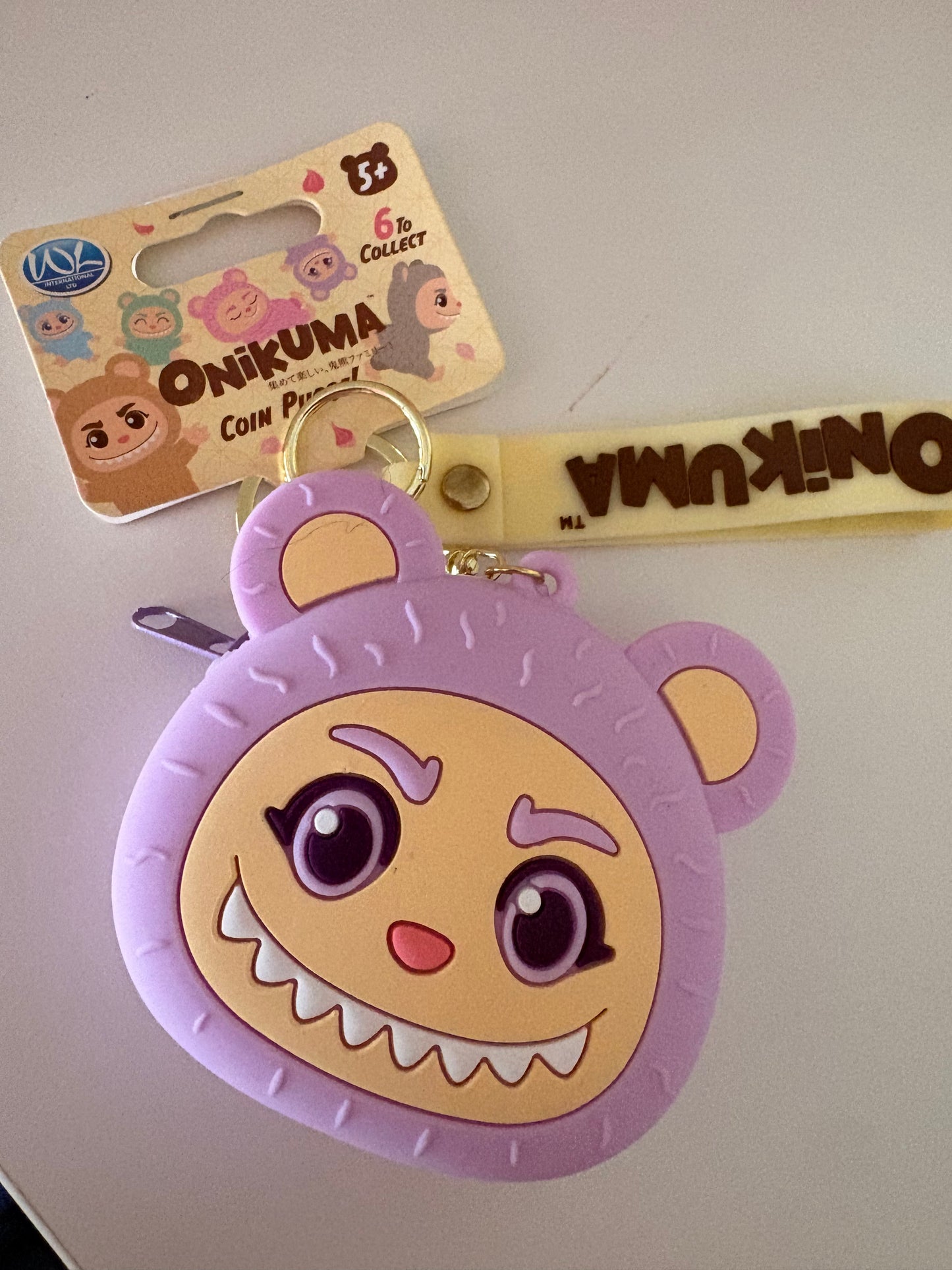 Silicone coin purse