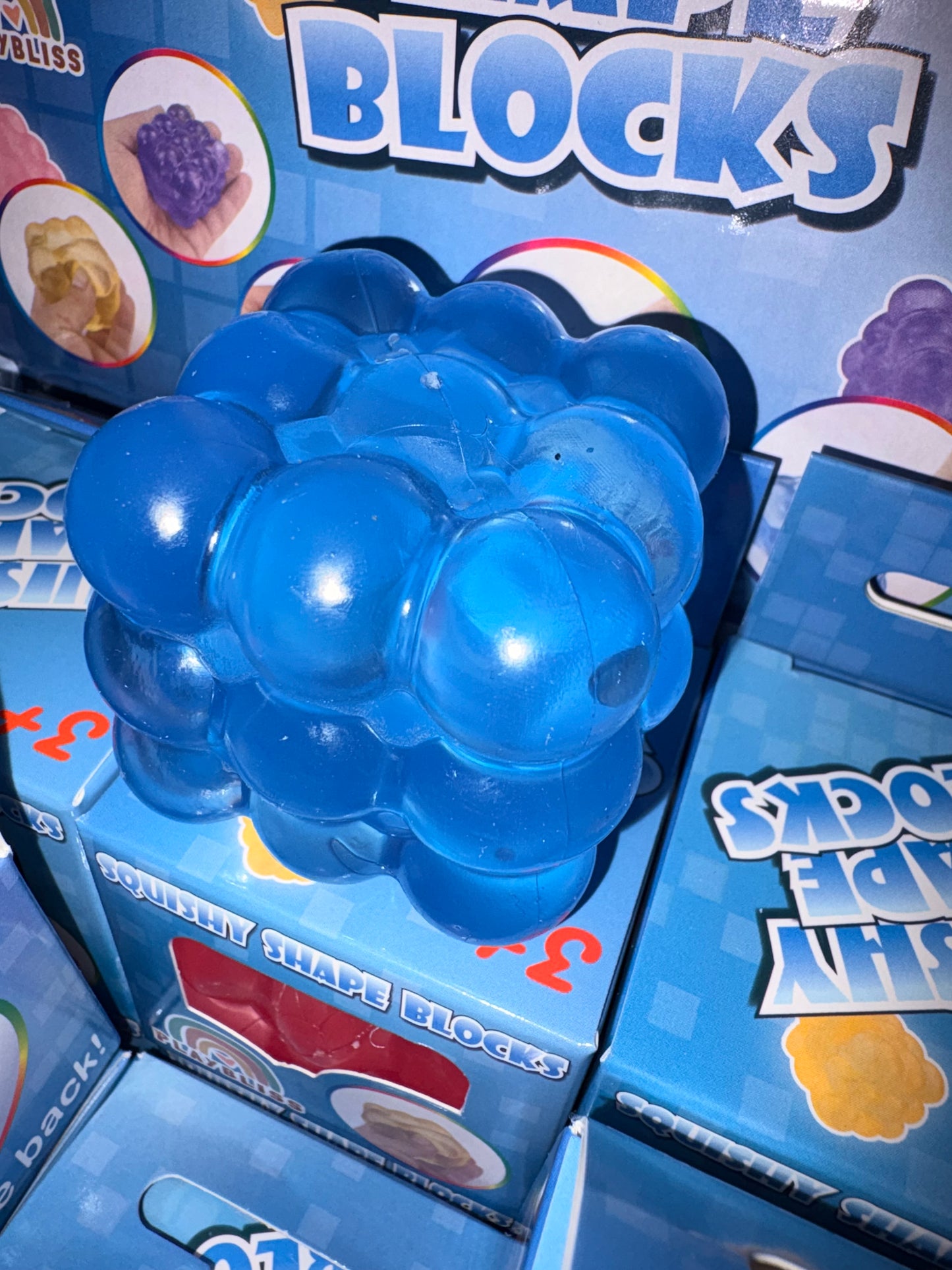 Squishy sugar maltose bubble cubes