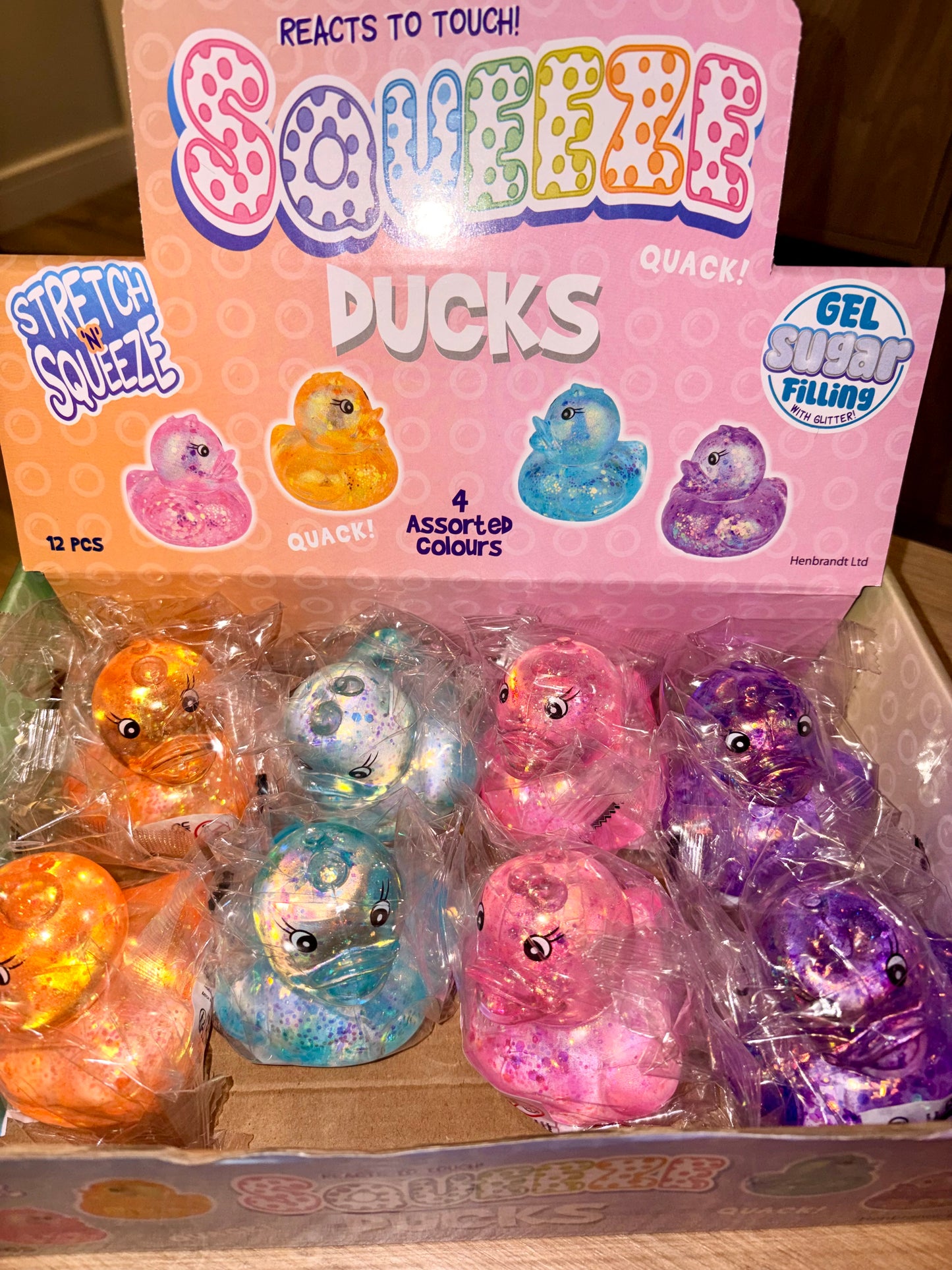 Sugar maltose squishy ducks