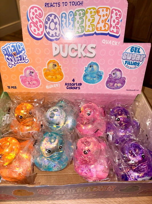 Sugar maltose squishy ducks