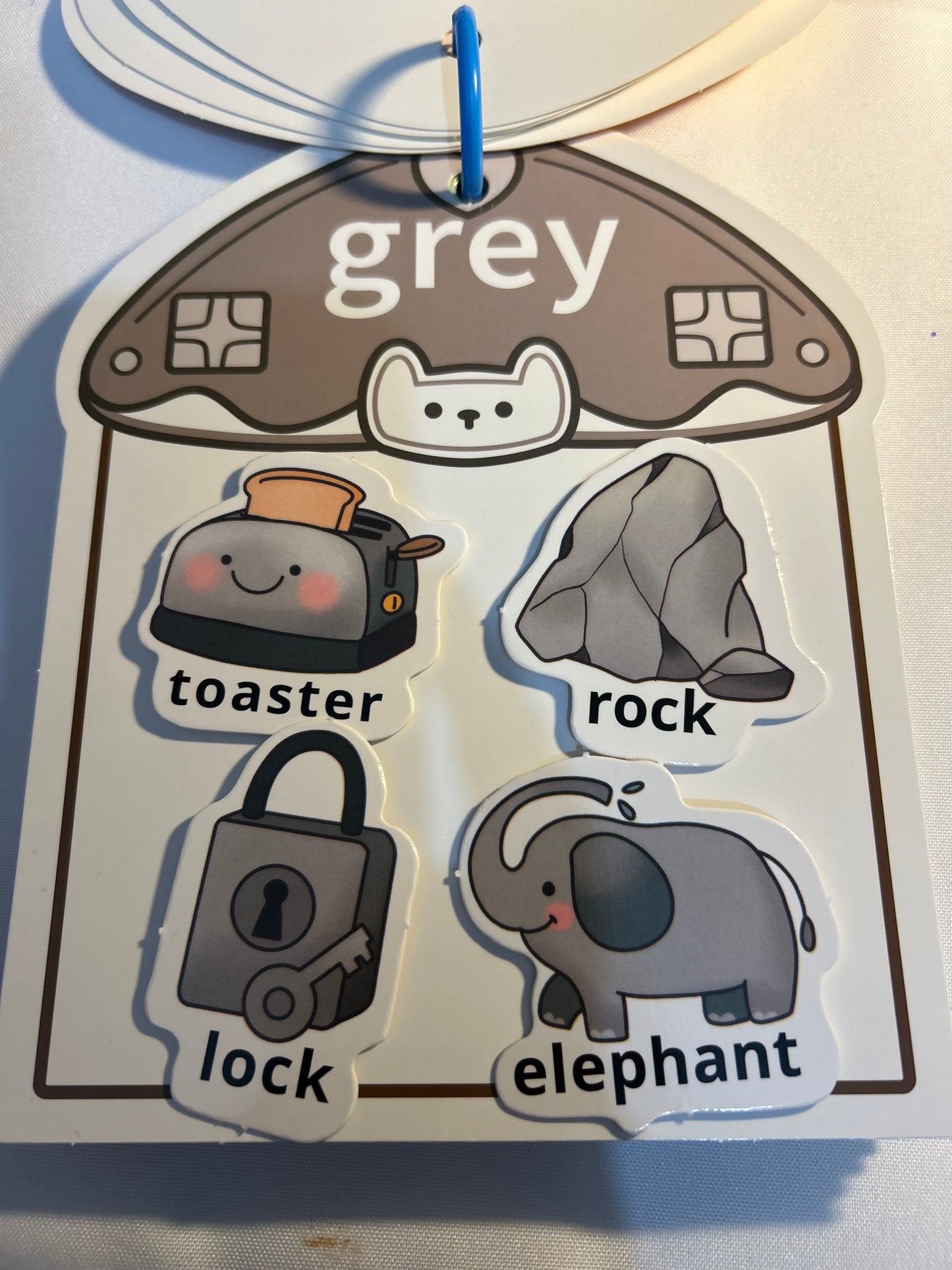 Colour sorting book