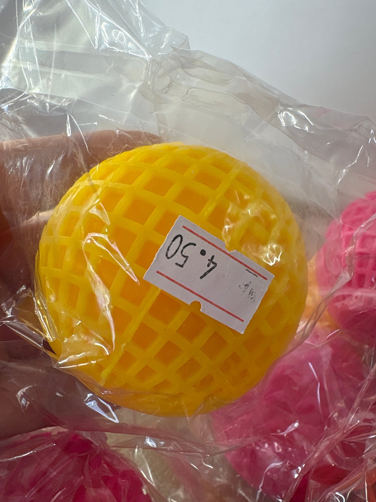 double colour squishy sensory balls