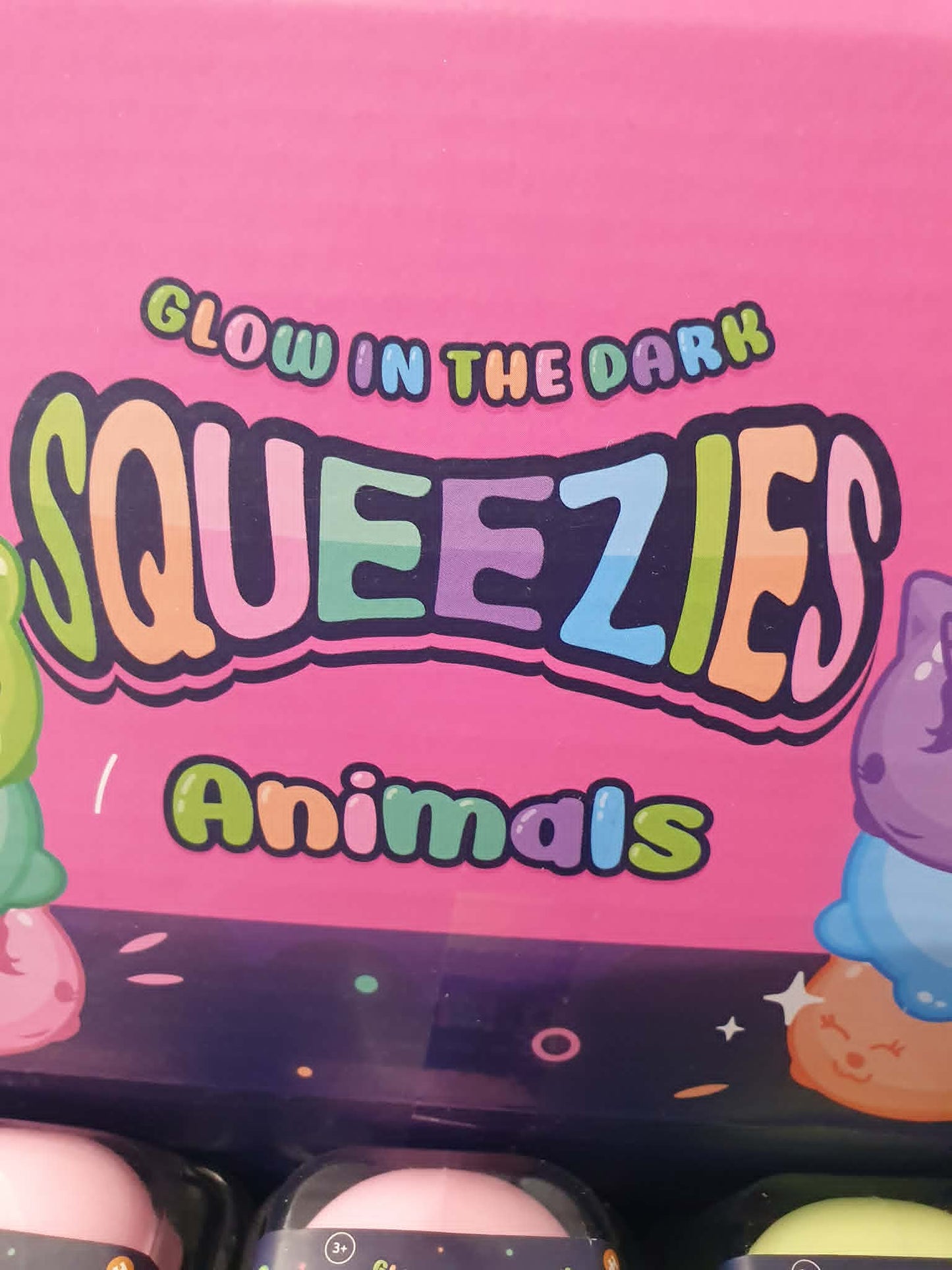 Glow In The Dark, animal Squishy