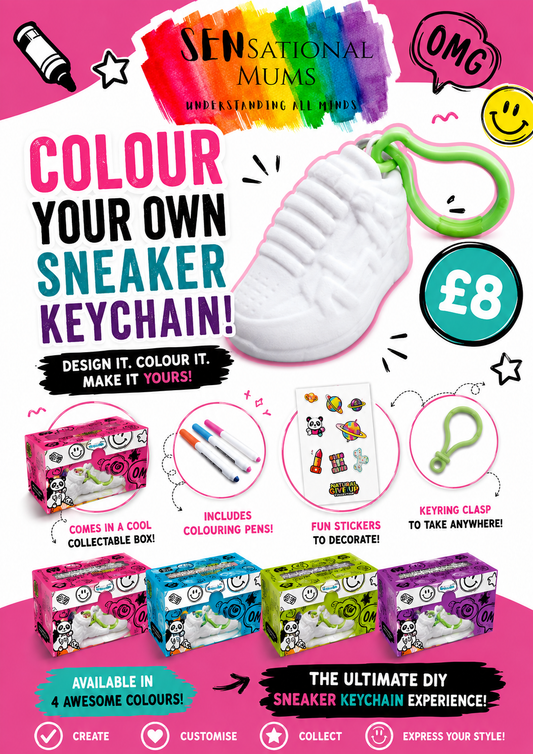 Sneak artz (colour your own trainer)