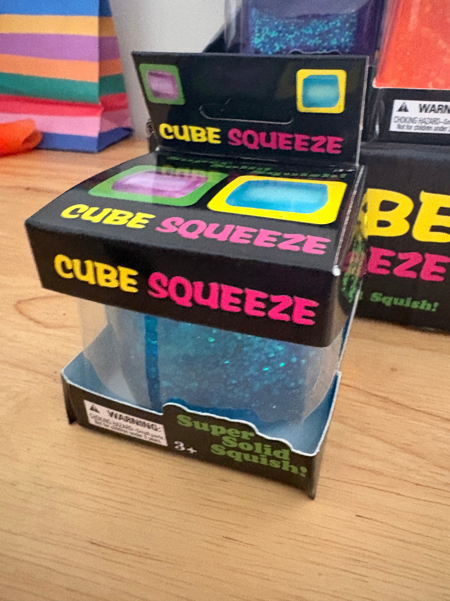 Sugar maltose glitter cubes