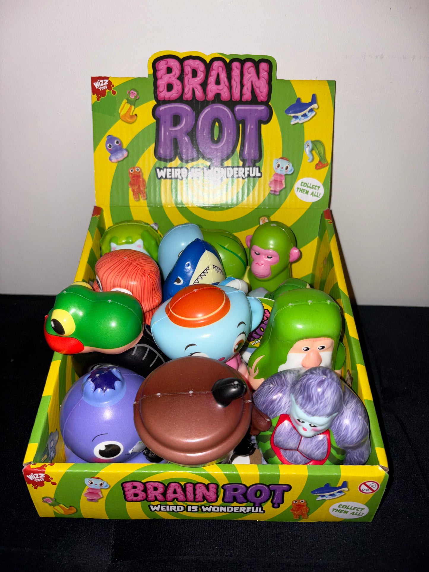 Brainrot foam, slow rise squishys
