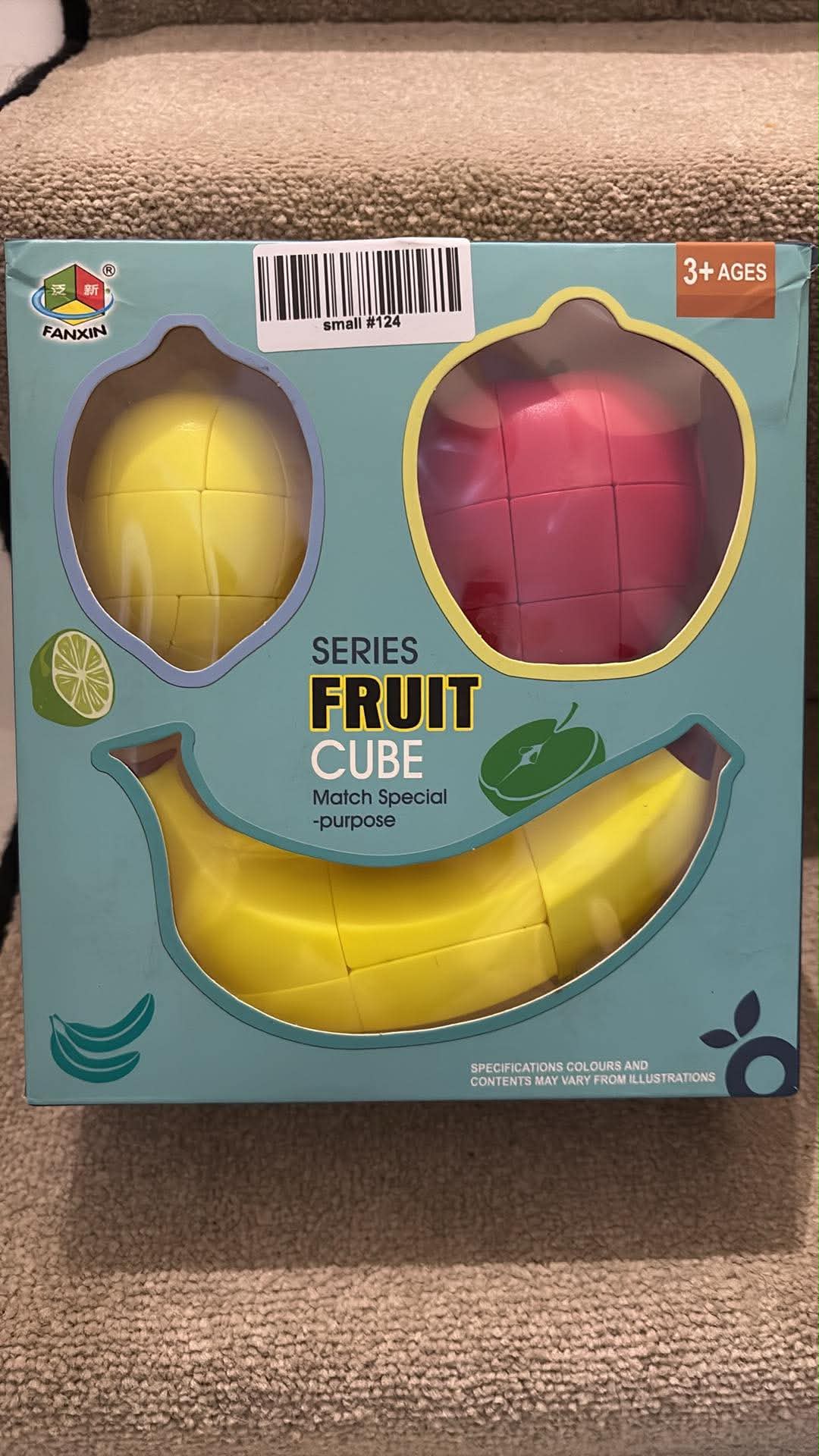 Fruit sensory fidget toy set