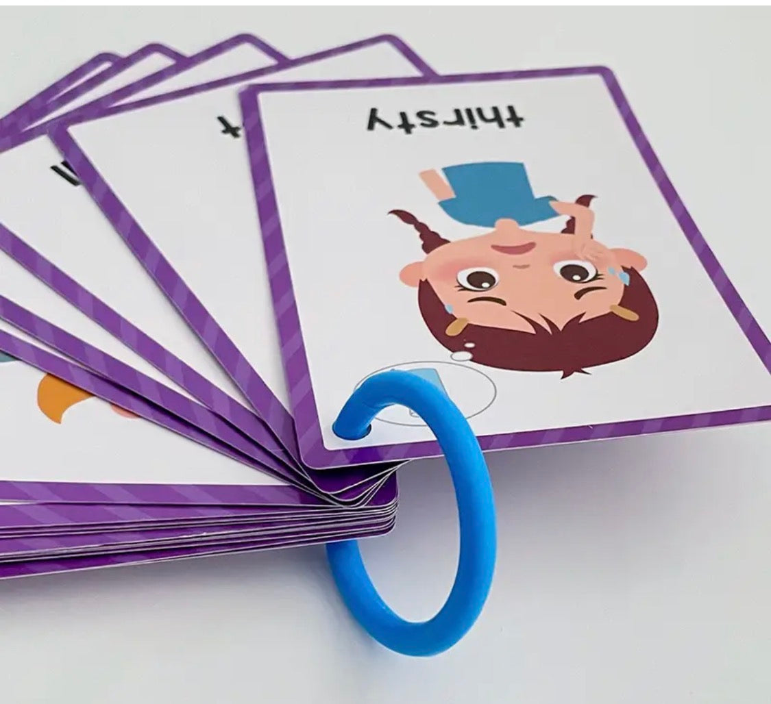 Emotion flash cards