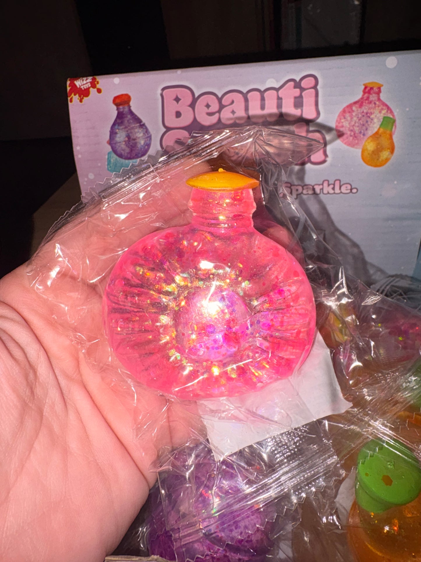 Squishy sugar maltose perfume bottle