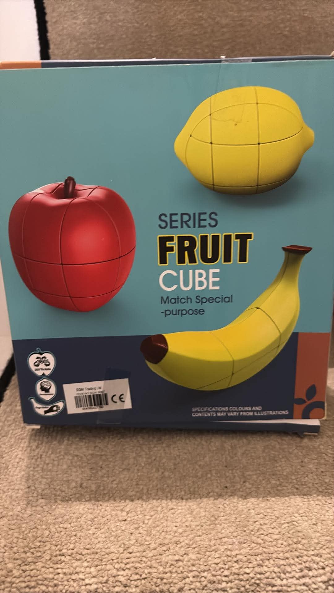 Fruit sensory fidget toy set