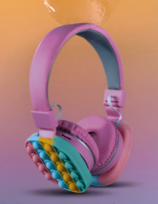 Wireless poppet headphones
