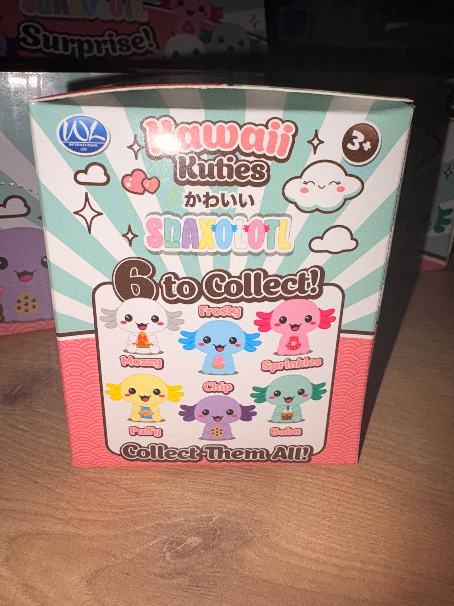 Surprise mystery Snaxolotl figures