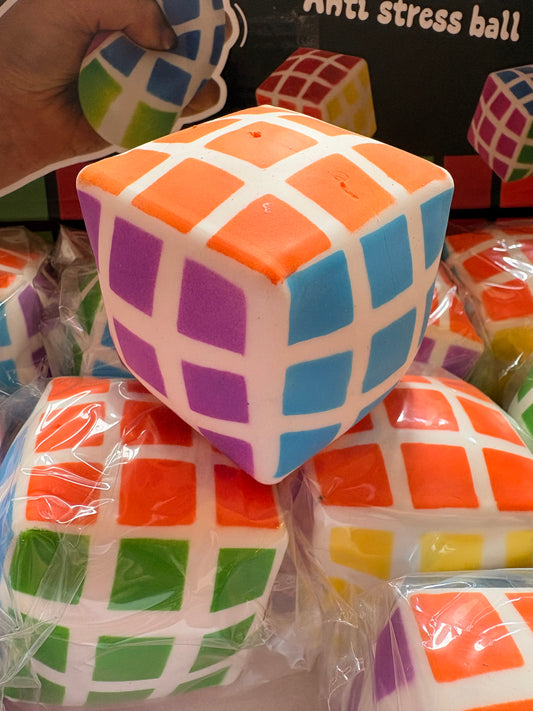 Retro squishy cube