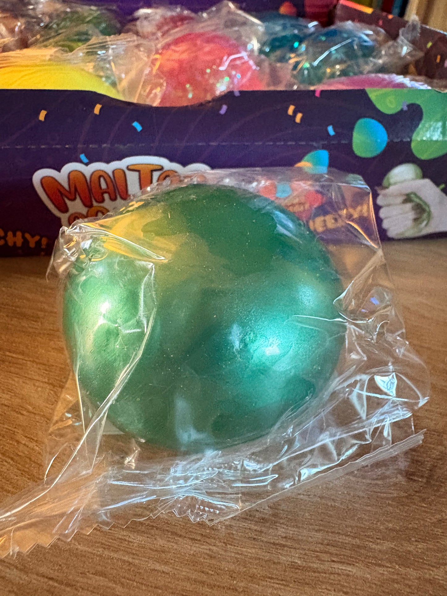 Sugar maltose stress balls, great for those with anxiety or just for fun