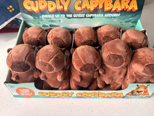 Cute capybara plush