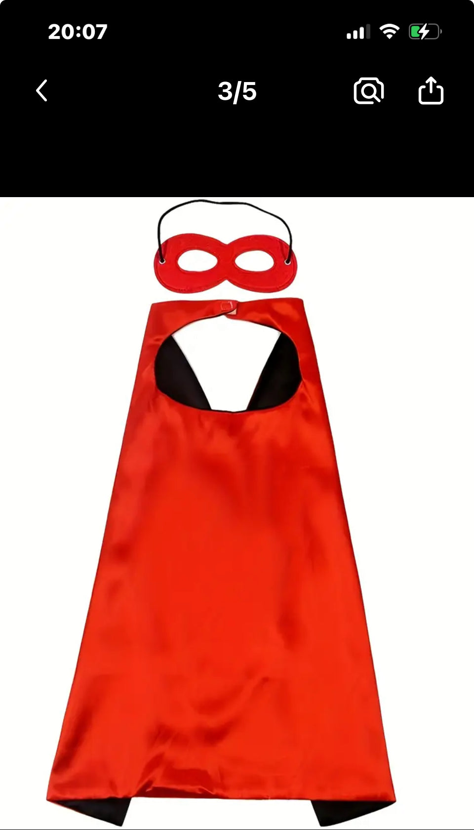 Superhero Cape & mask