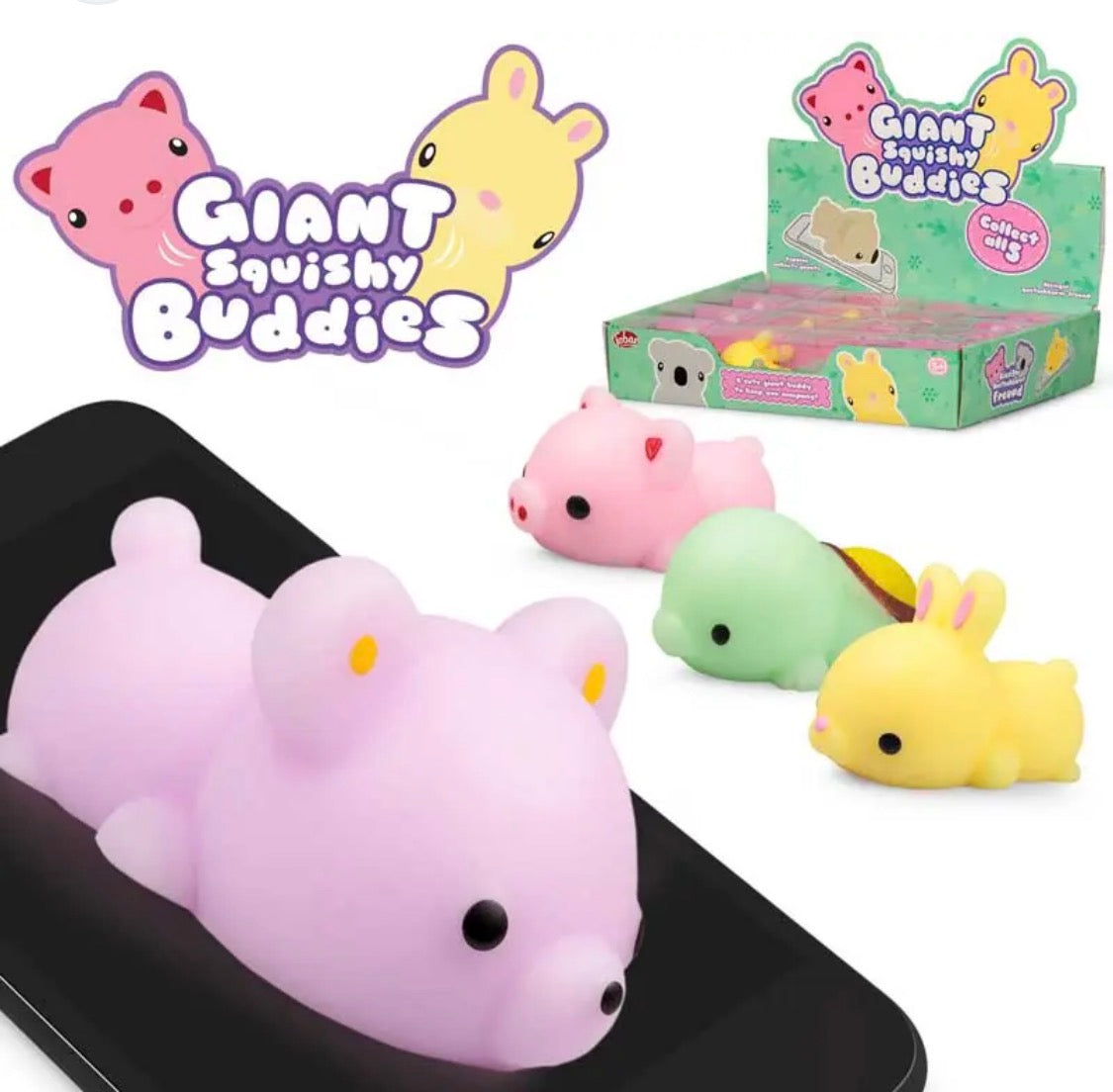 Scrunchems squishy buddies toy