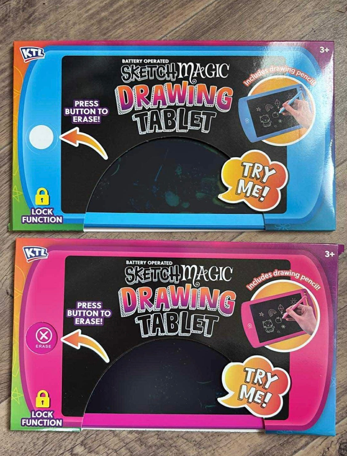 Magic drawing boards
