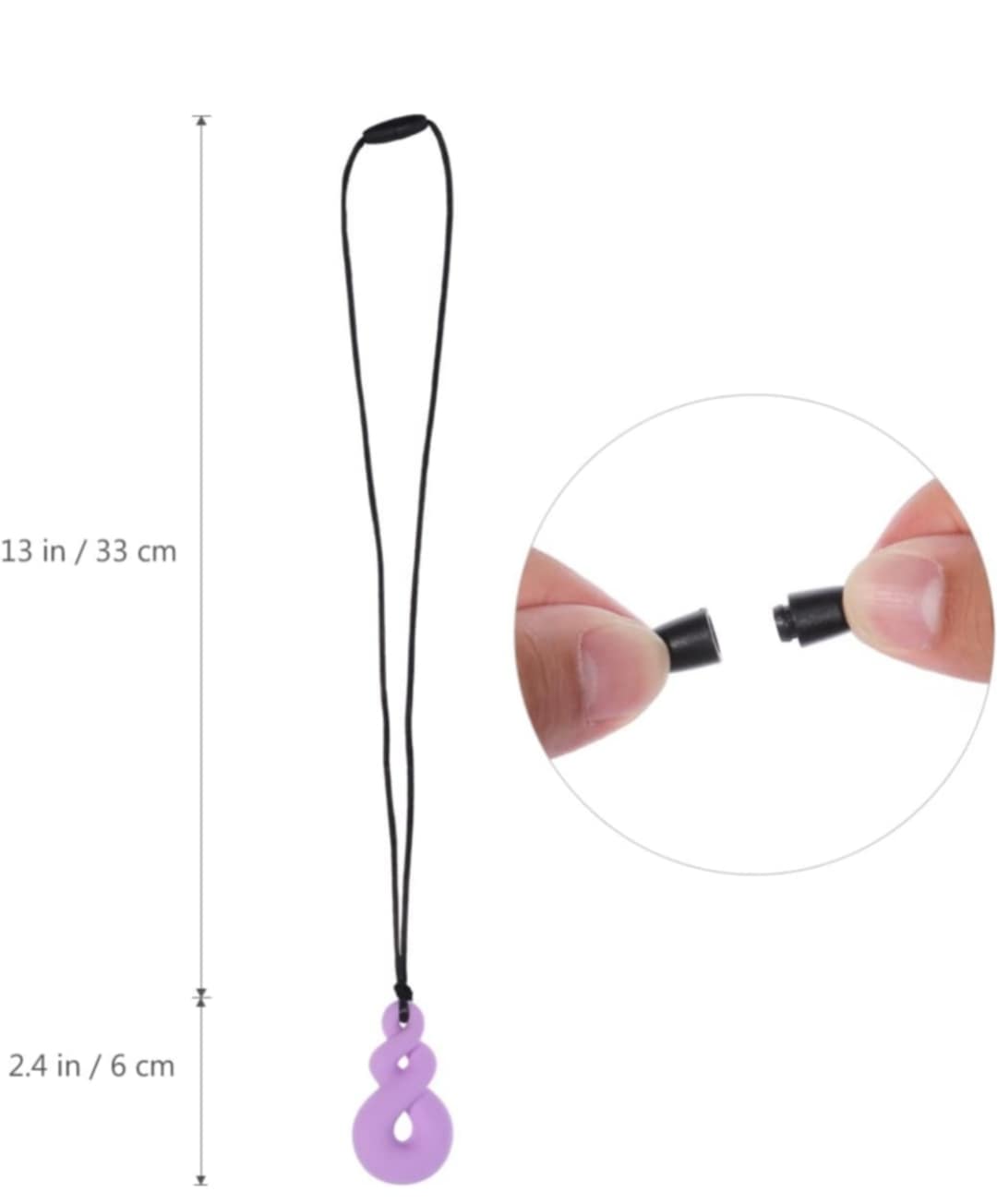 Twisted Chewy necklaces, for stress and anxiety