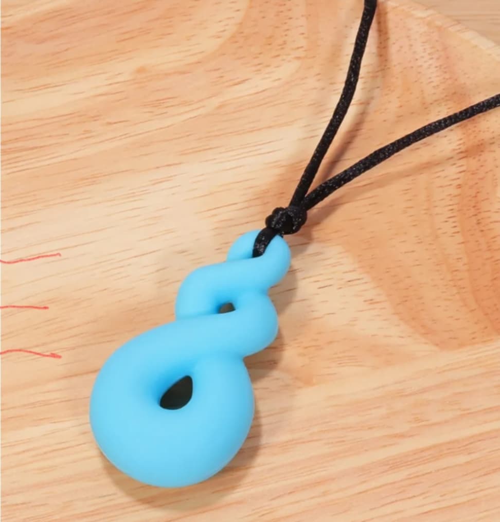Twisted Chewy necklaces, for stress and anxiety