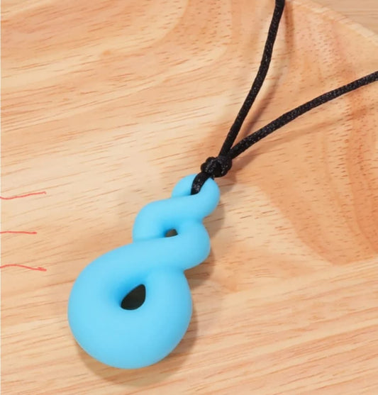 Twisted Chewy necklaces, for stress and anxiety