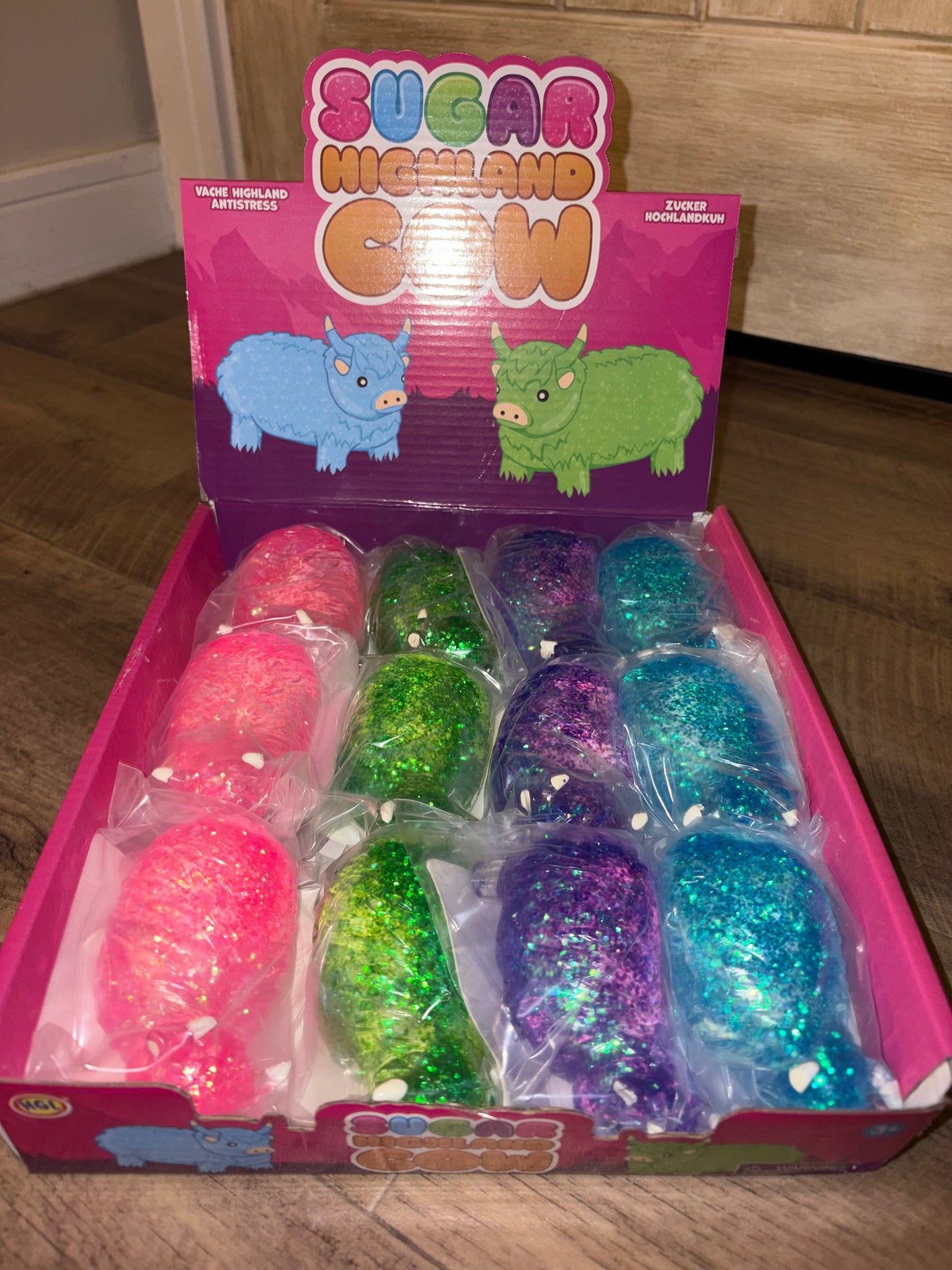 Sugar maltose squishy highland cows