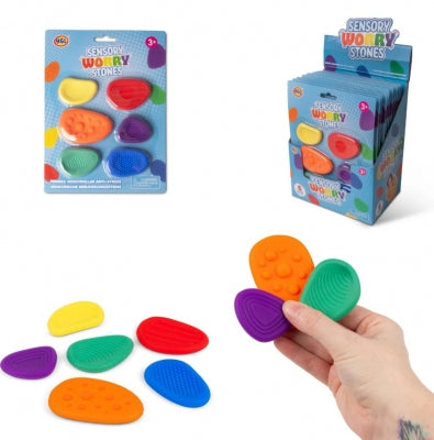 Worry stones pack of 6