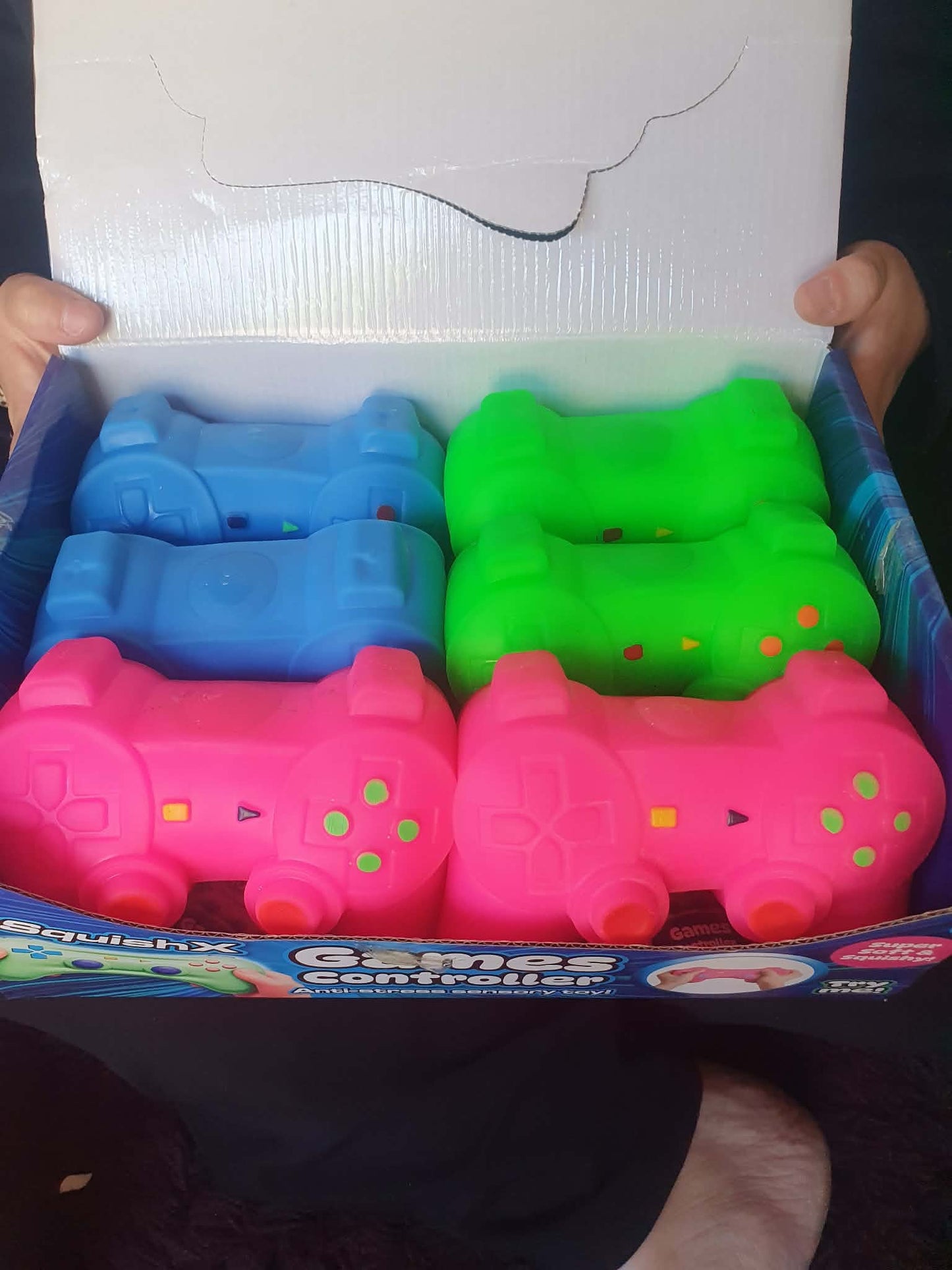 Giant super soft squishy game controller, 3 colours