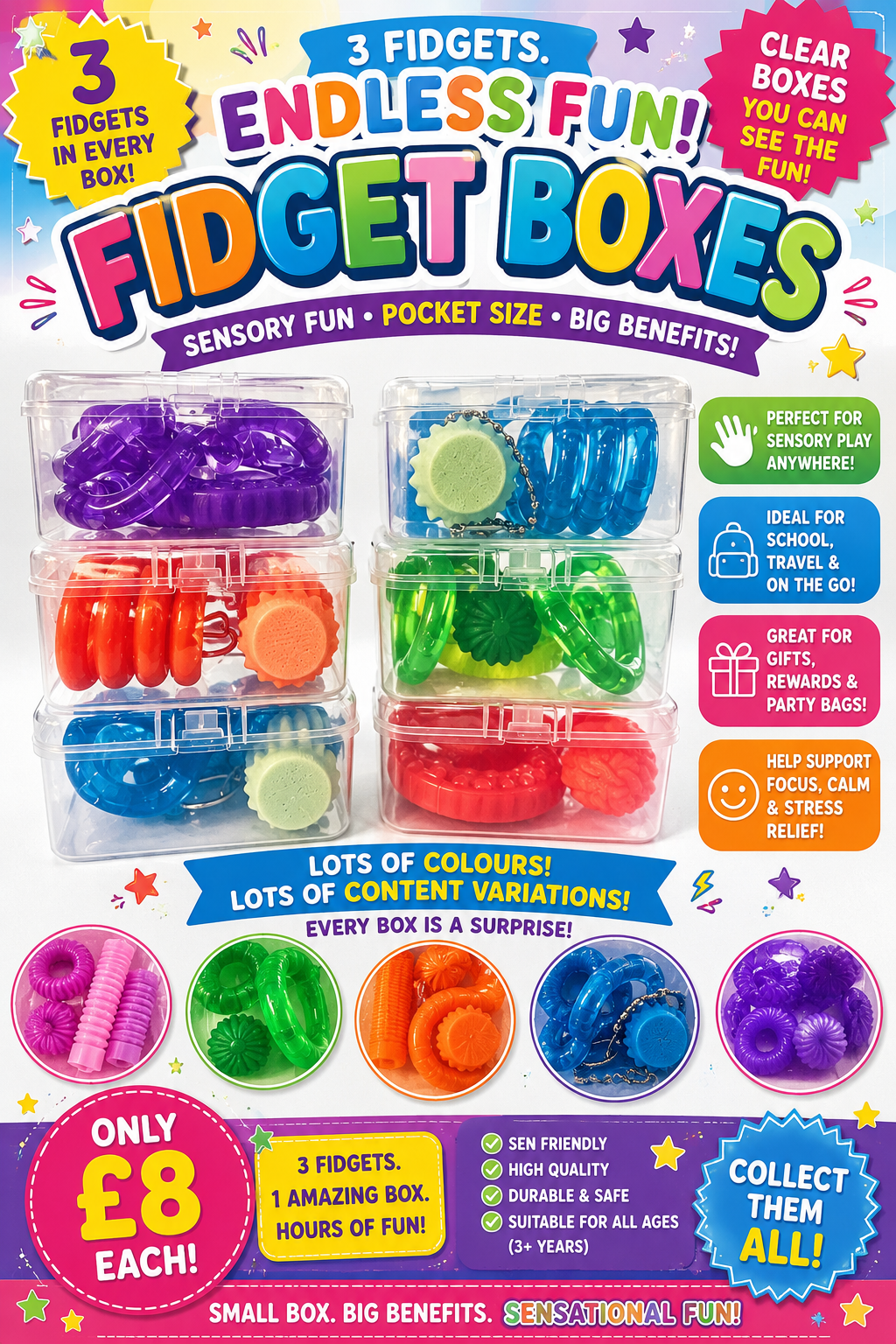 Fidget boxes
