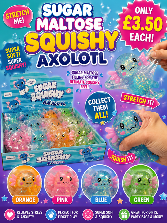 Axolotl sugar maltose squishy