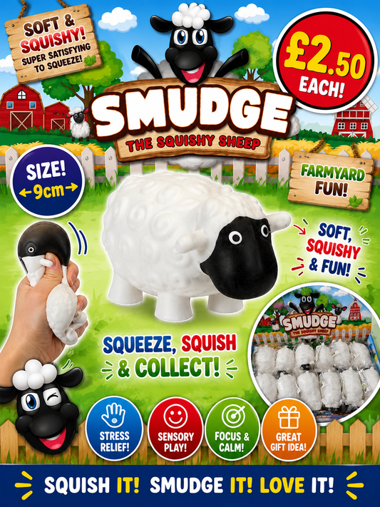 9cm Squishy Sheep