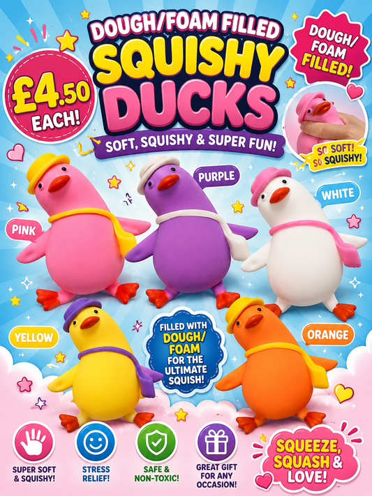 Squishy Dough/foam filled duck