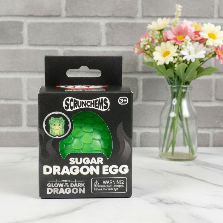 Scrunchems, Glow In The Dark Dragon Eggs, squishy toy for kids