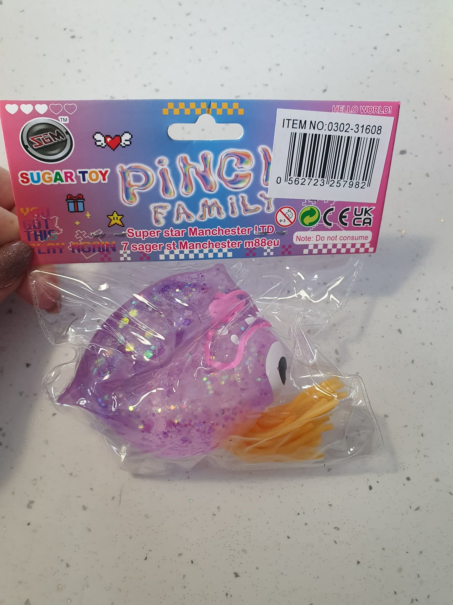 sugar squishy glitter aliens