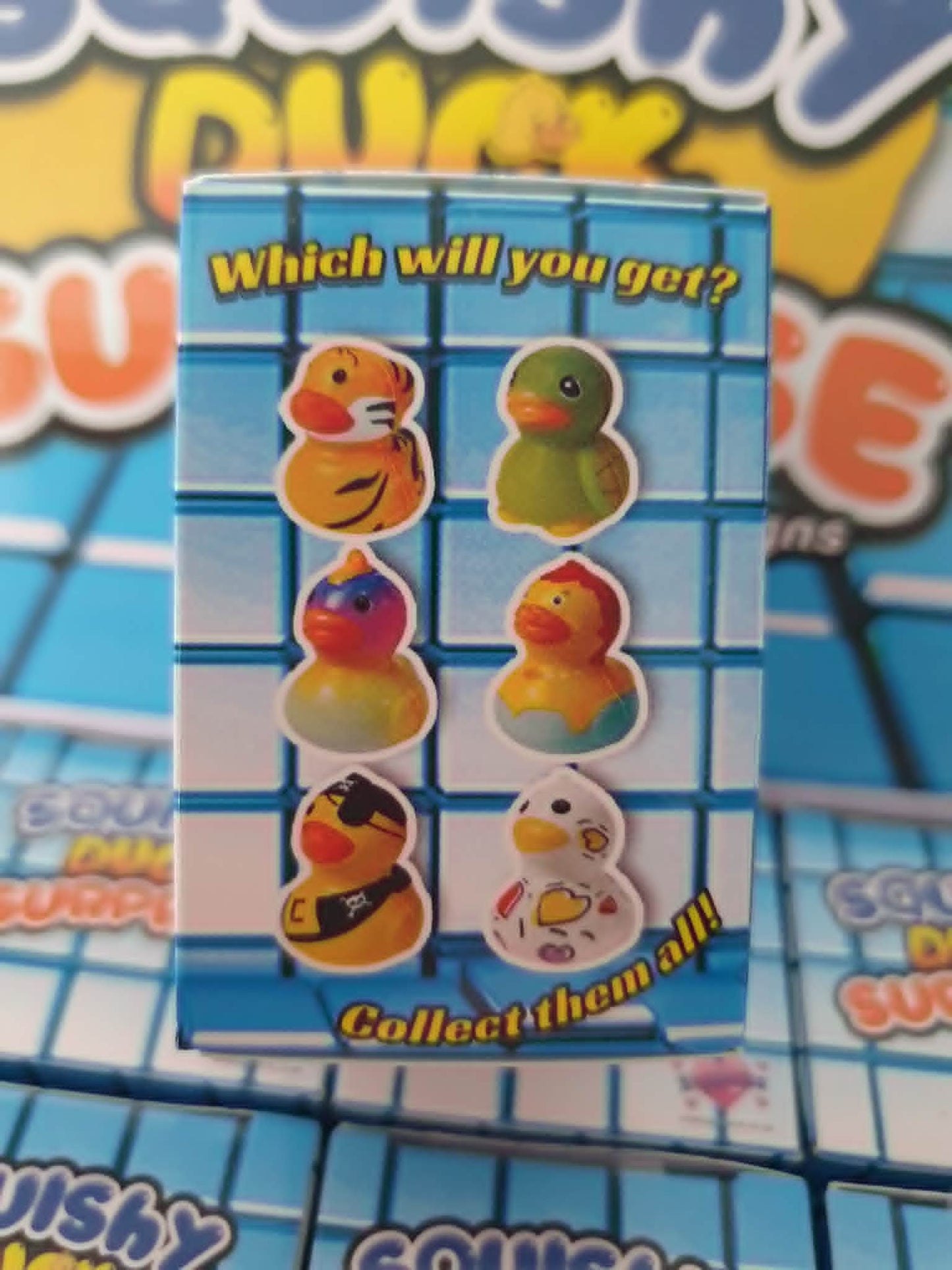 Surprise mini duck box