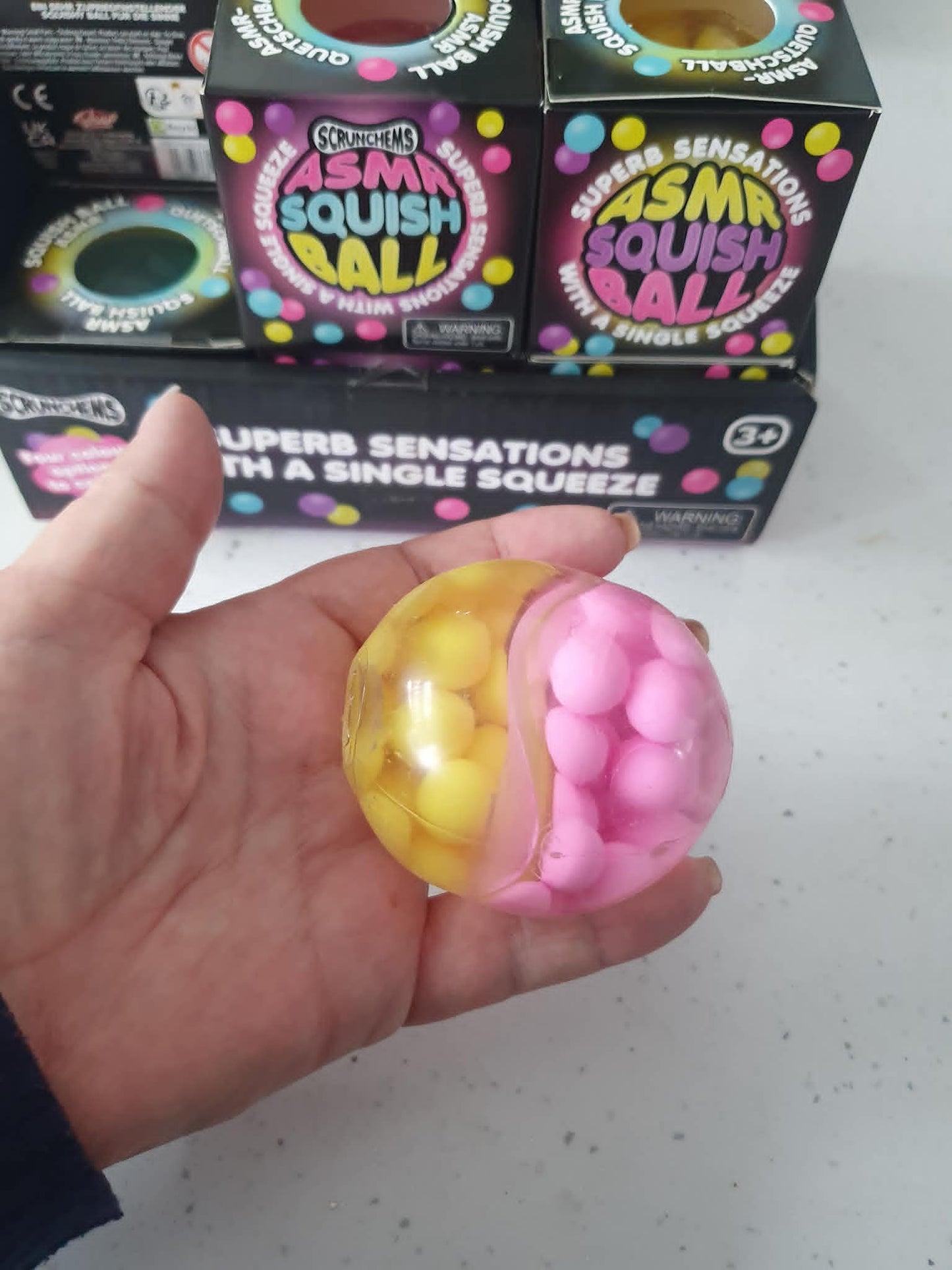 ASMR crunch ball