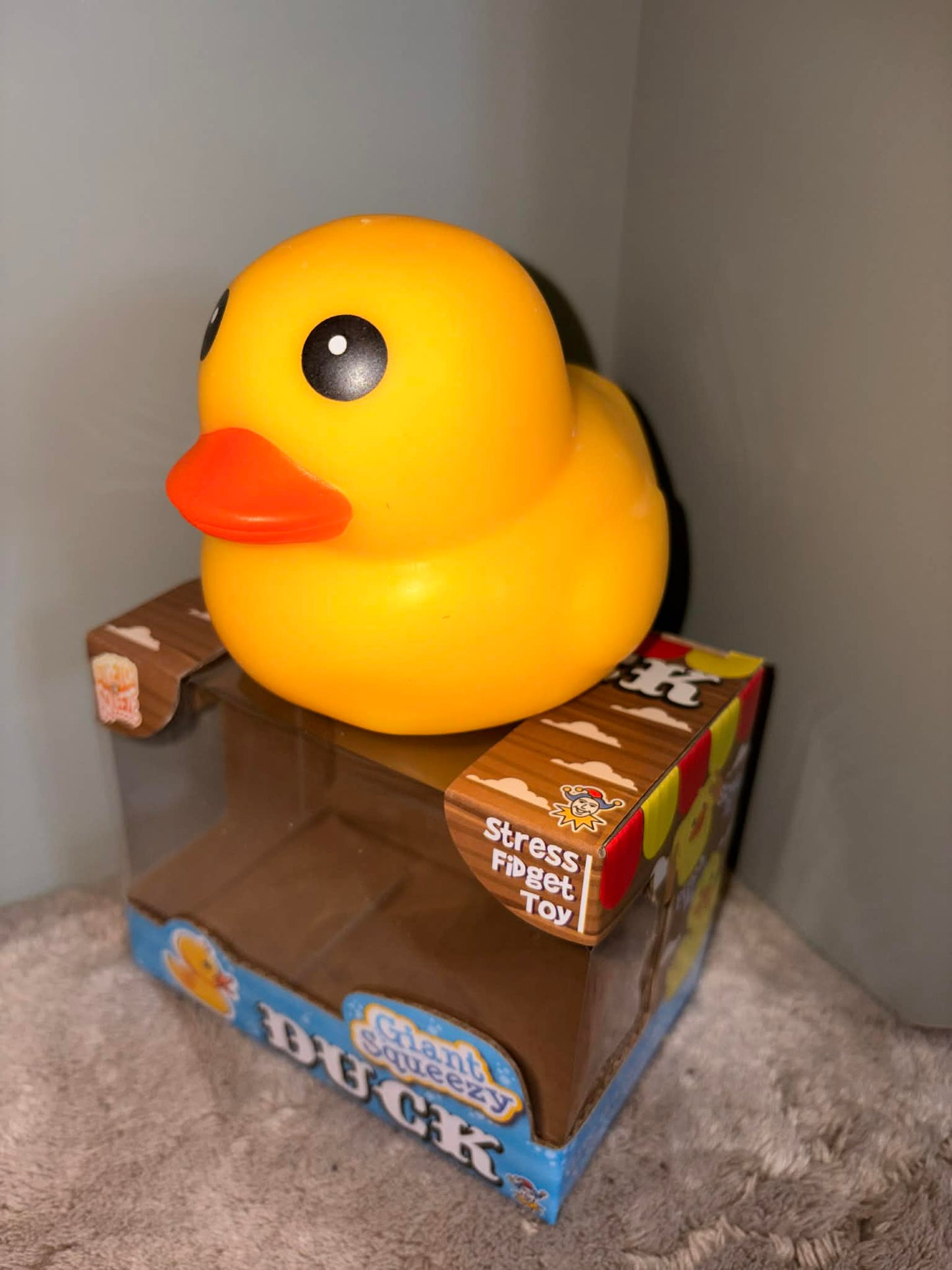 Giant foam filled squishy duck