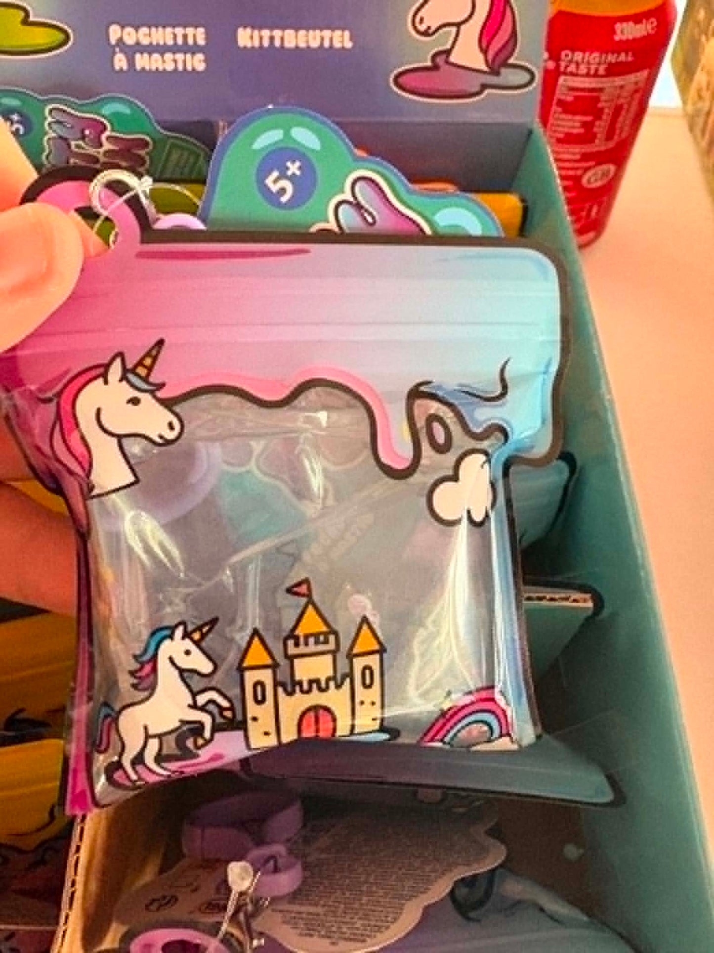 Putty Pouches, full of fun with a plastic clasp to attach to your bag
