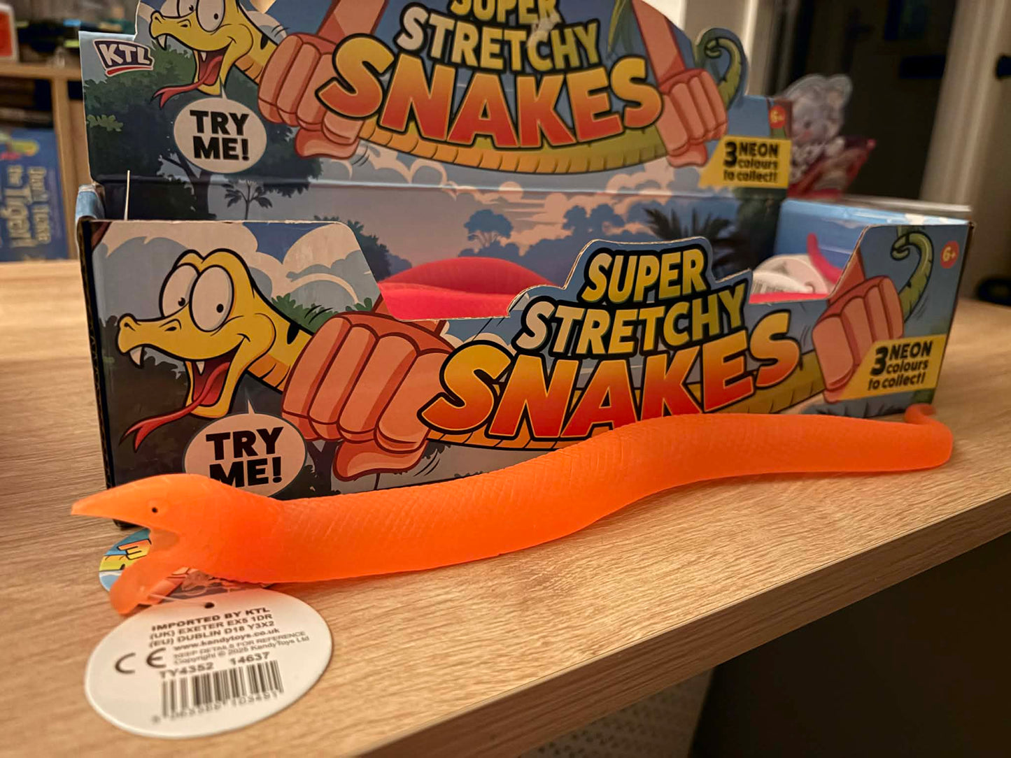 stretchy gel snake