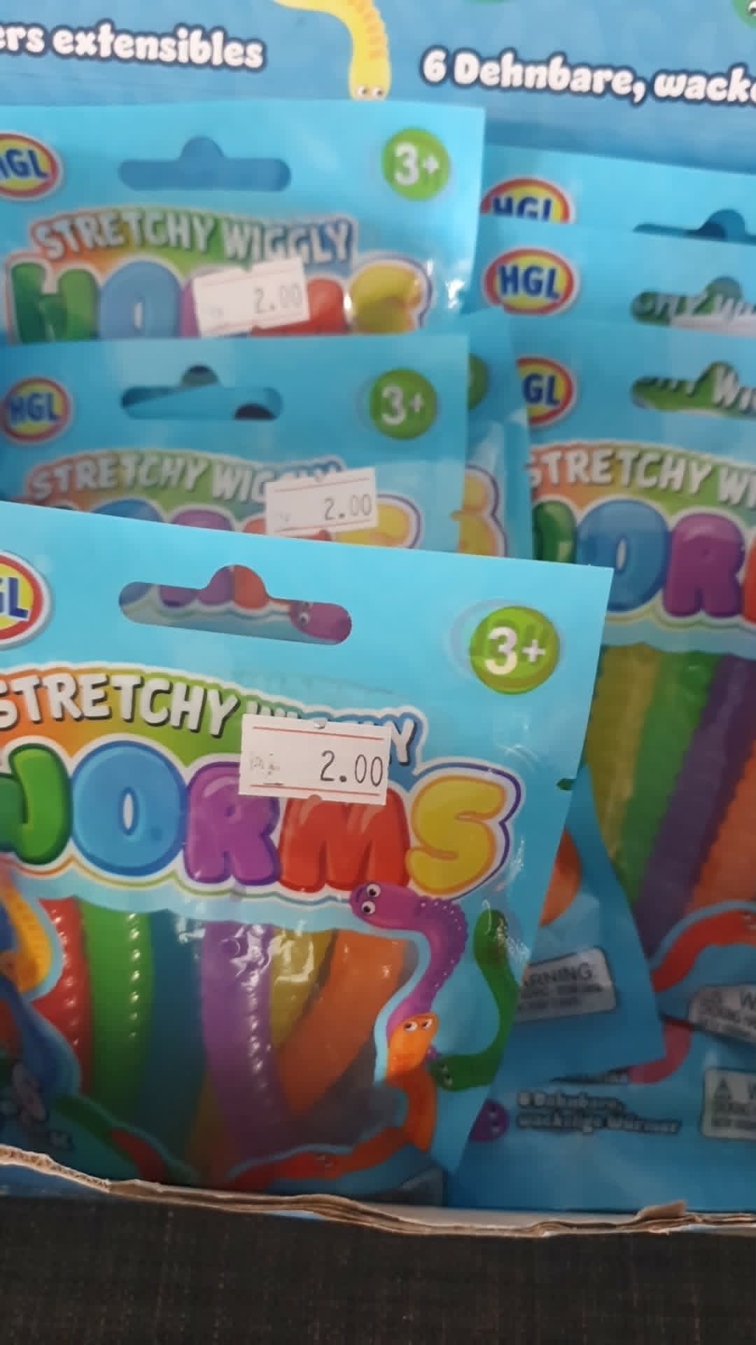 Worms stretchy squishy toy