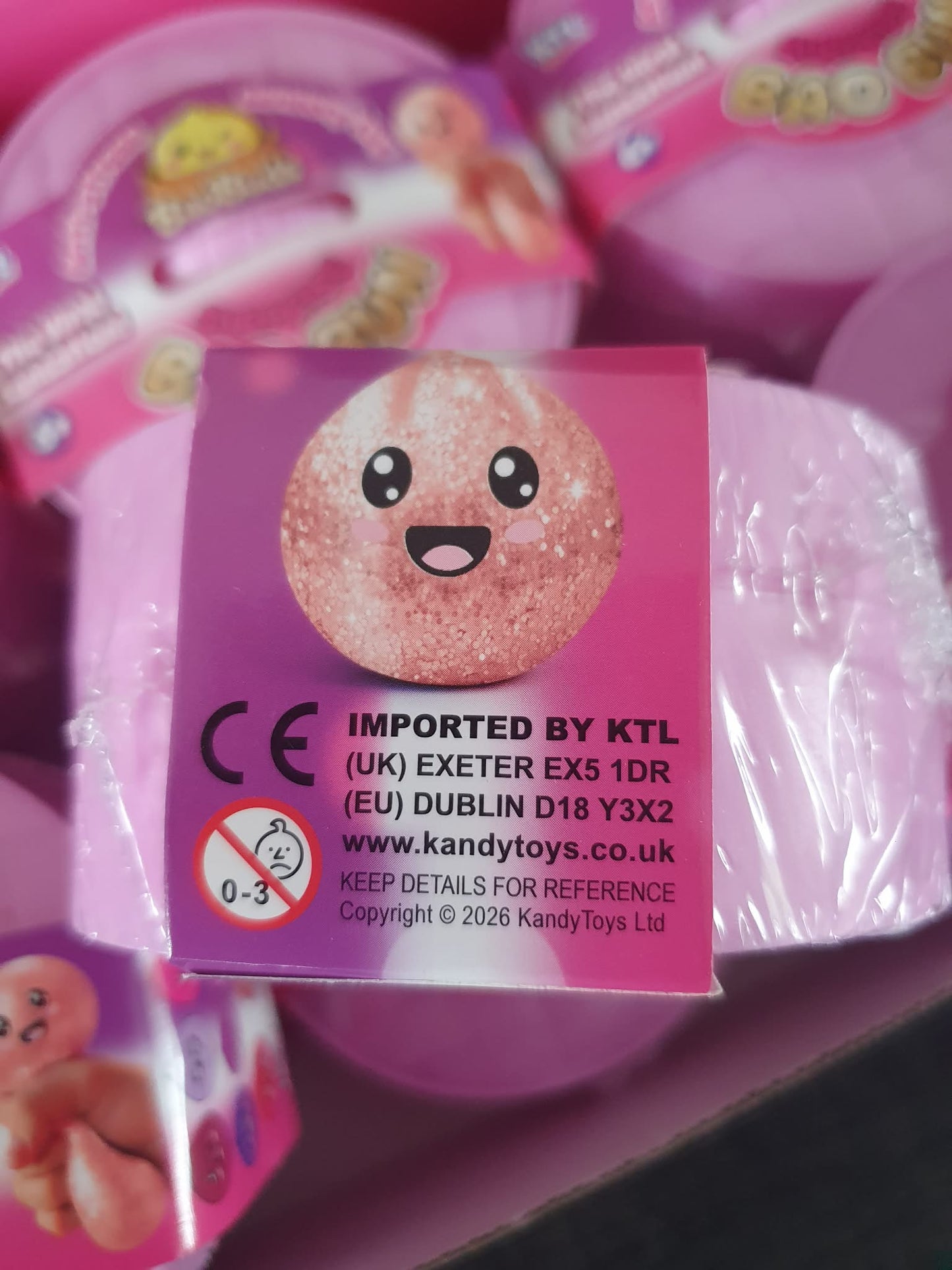 Diva Pink squishy Dumpling